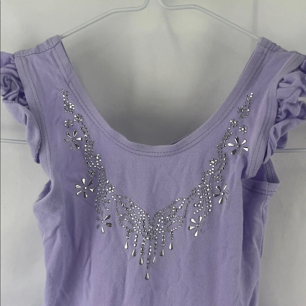 Girl’s Leotard Tutu - 2 Pack - Purple and Pink - Size Medium